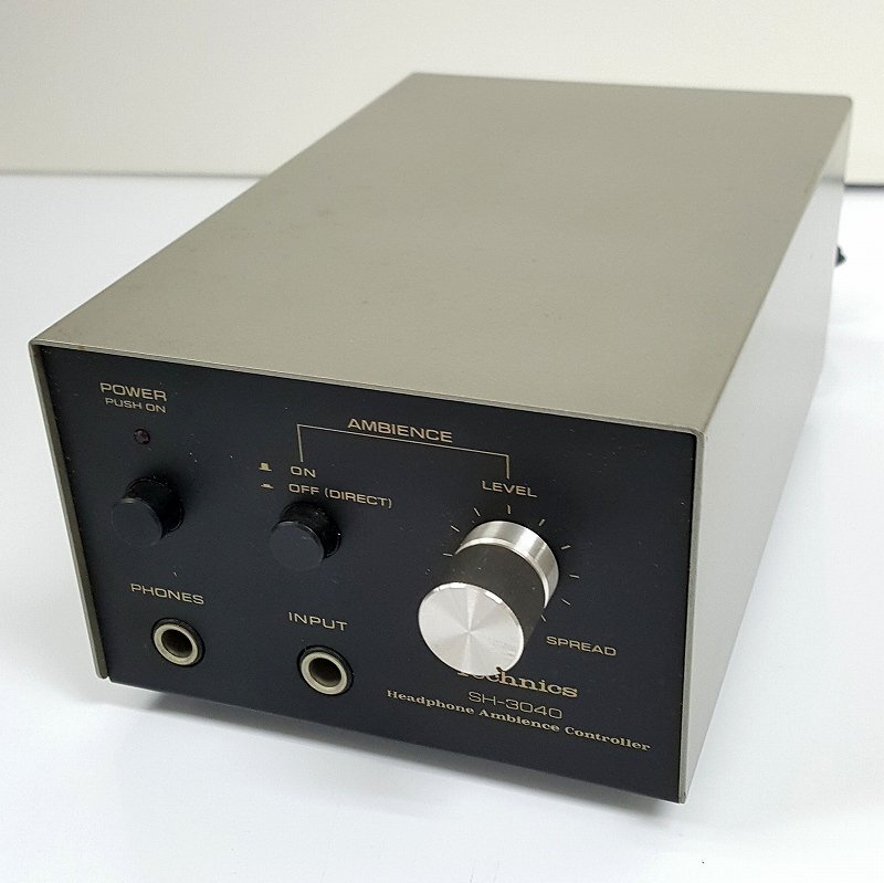 《ジャンク品》Technics ヘッドホン アンビエンスコントローラ SH-3040 店頭/併売《家電・60サイズ・福山店》O2533拍卖