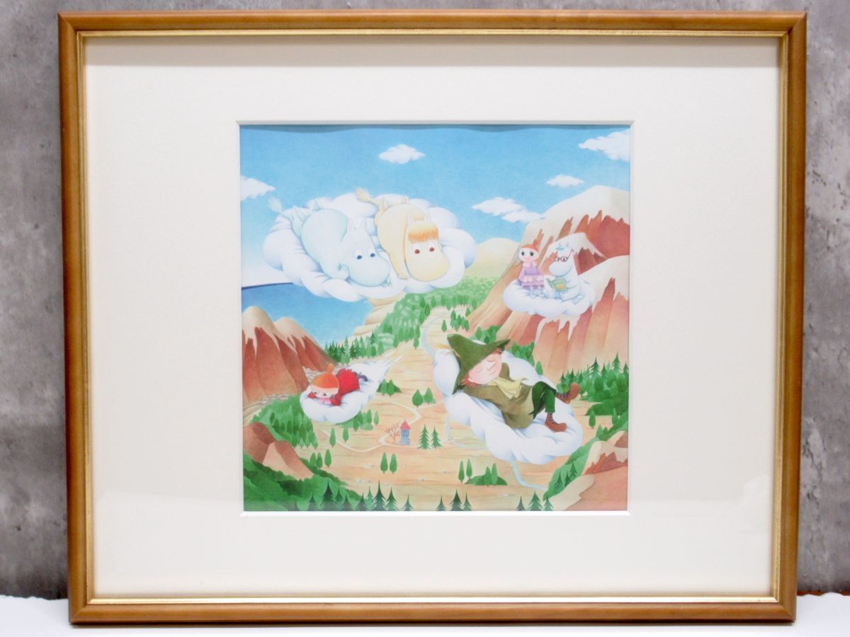 1F-K5 ムーミン 水彩イラスト 複製原画 アート作品拍卖