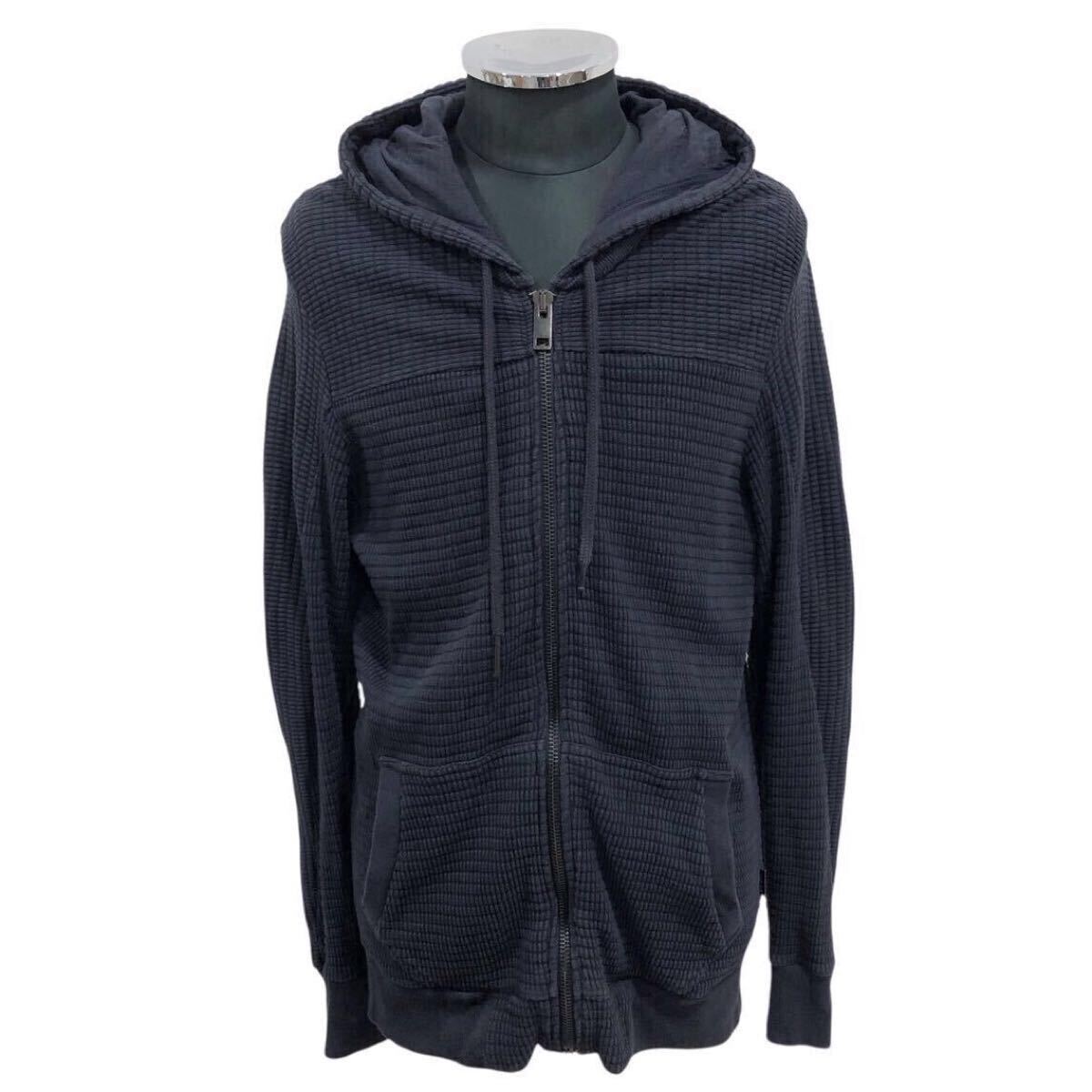 DIESEL ディーゼル パーカー フルジップ ネイビー 紺 size: S■1006KH27拍卖