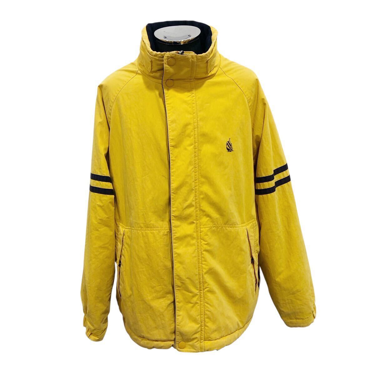 90s NAUTICA ノーティカ リバーシブル ナイロンジャケット フリース ジャケット ヴィンテージ size: M■1020KH①拍卖