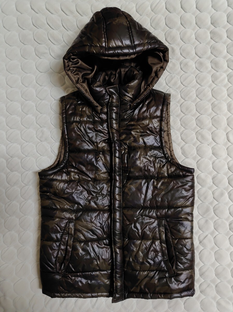 glamb☆迷彩ダウンベスト☆サイズ2拍卖