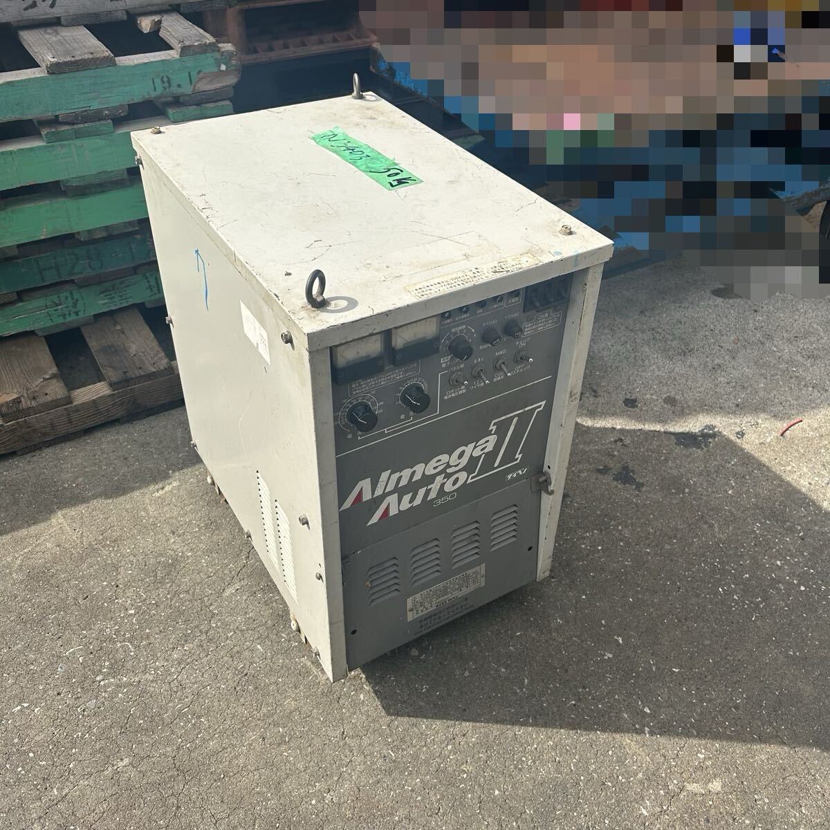 T2160 DAIHEN ダイヘン アーク溶接機 Almega Auto Ⅱ CPVAS-350 200V 50/60Hz【通電のみ確認】拍卖