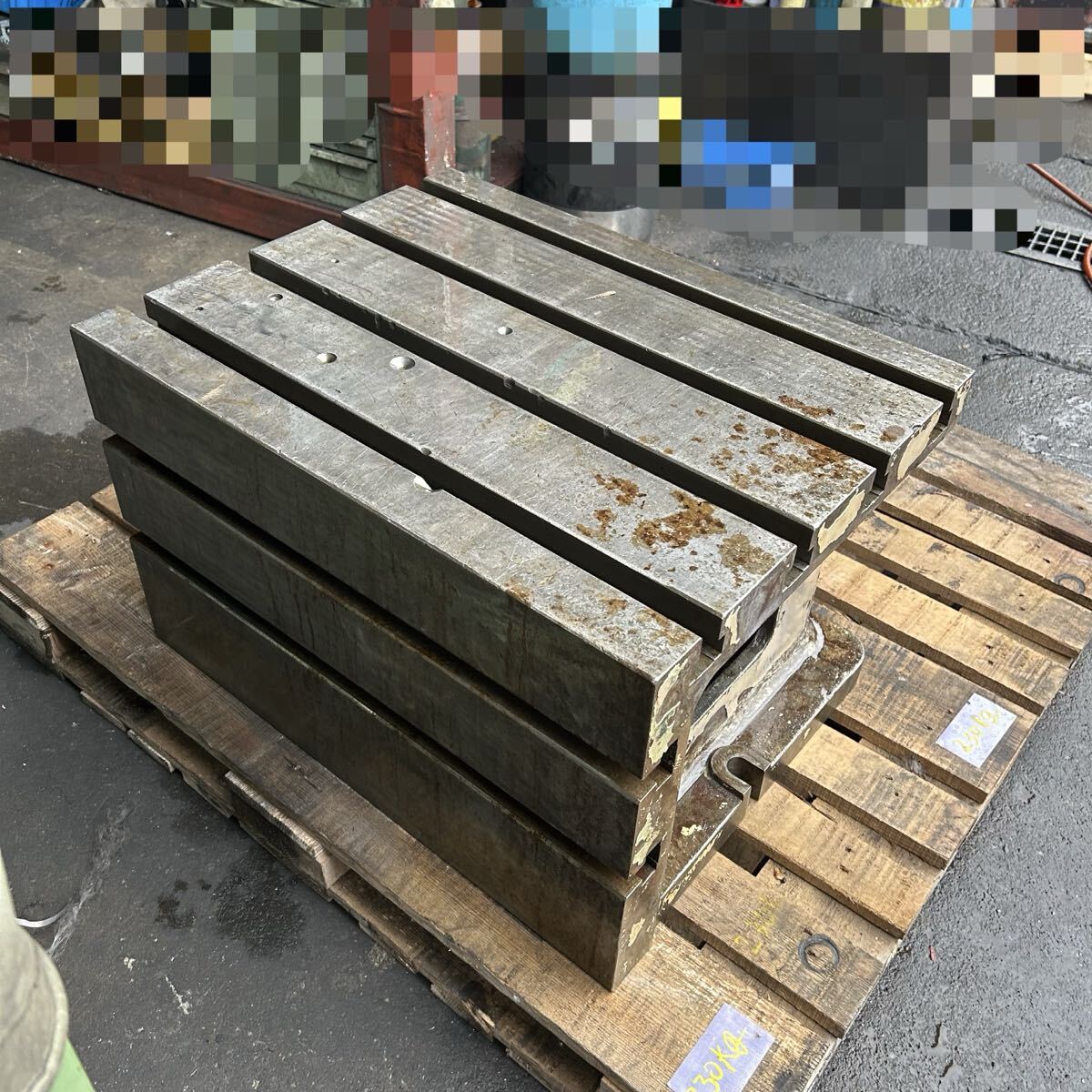 T2347 ラジアルボール盤用 補助テーブル マステーブル 角テーブル 作業台拍卖