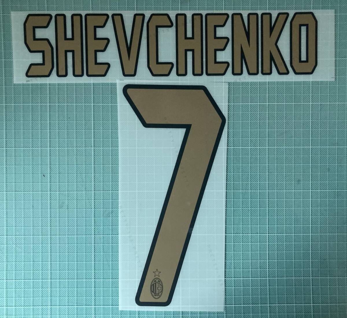 2004-2006 ACミラン x シェフチェンコ マーキング セット (H)拍卖