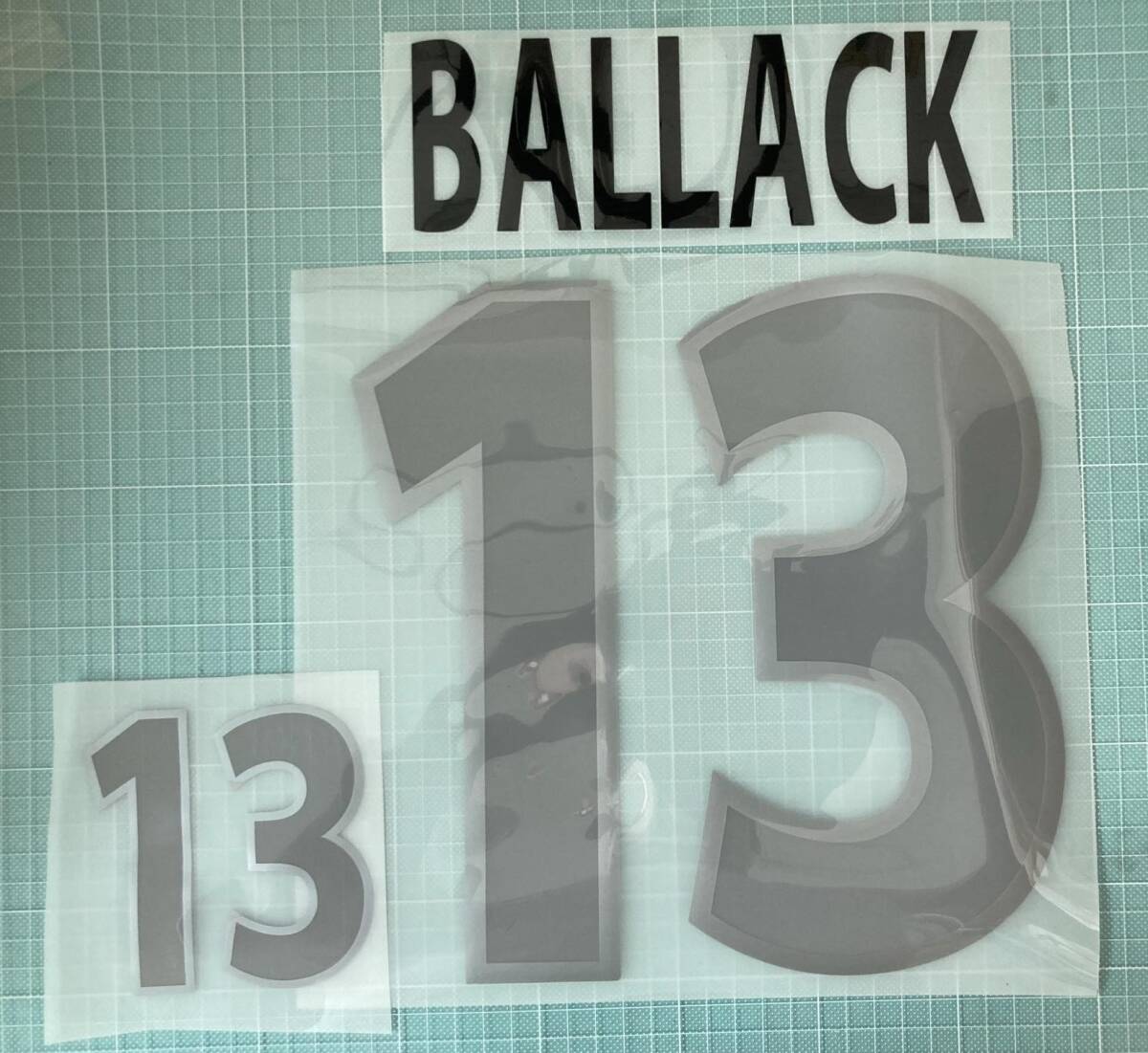 2000-2002 ドイツ代表 x バラック / BALLACK マーキング セット (H)拍卖