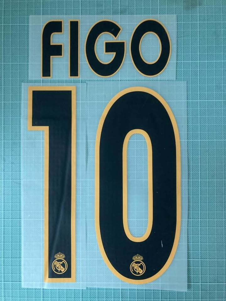 2003-2005 レアル・マドリード x FIGO/ フィーゴ マーキング セット拍卖