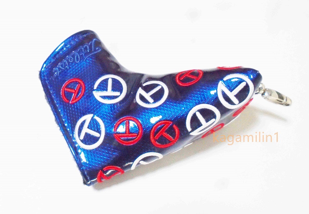 パターカバースコッティキャメロンツアーツアー支給 新作 磁石タイプ開閉 TO青拍卖