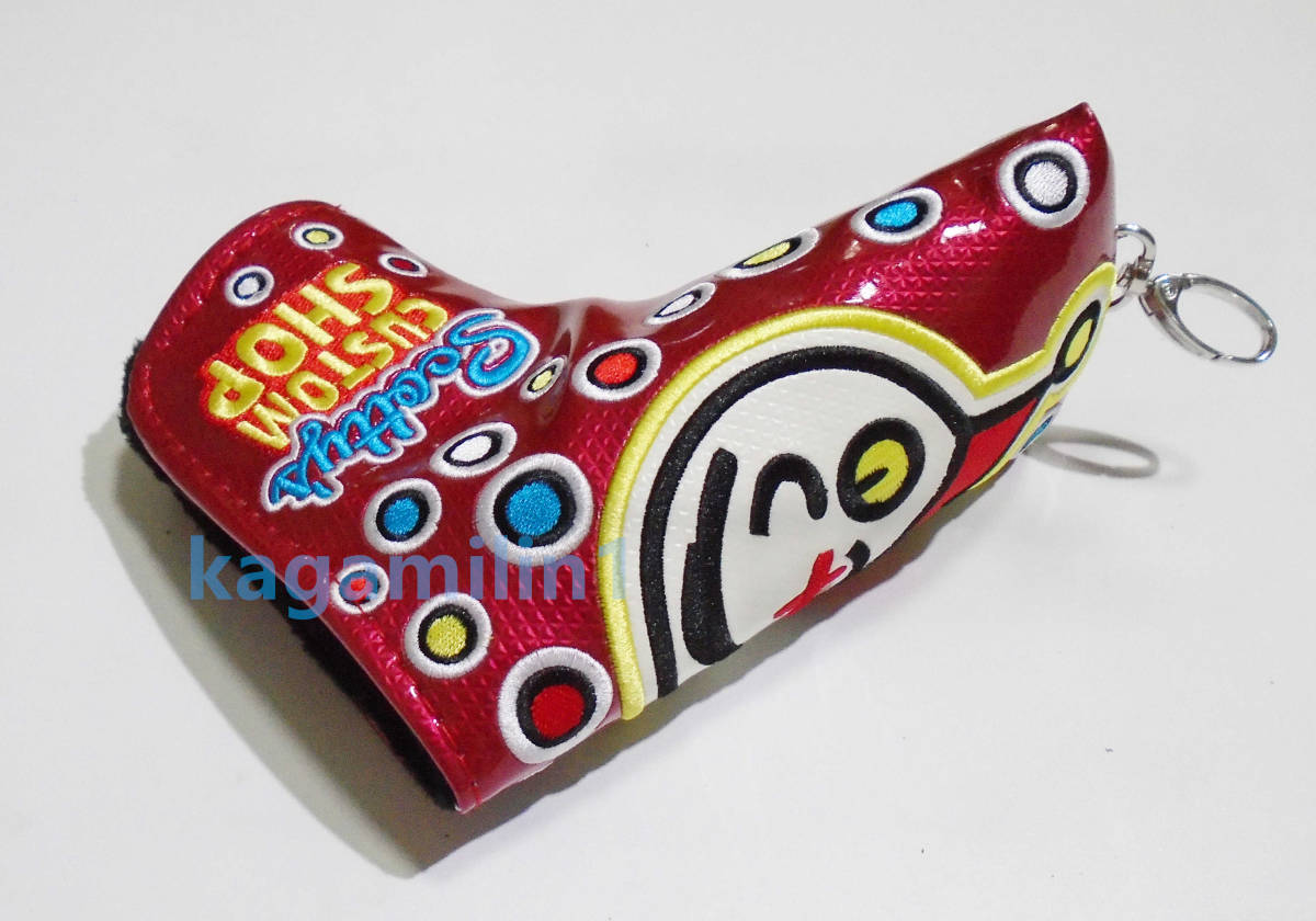 パターカバースコッティキャメロンツアーツアー支給 新作 磁石タイプ開閉 clown赤拍卖