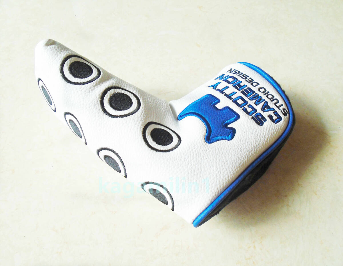 パターカバースコッティキャメロンツアーツアー支給 P-DOG 白青拍卖