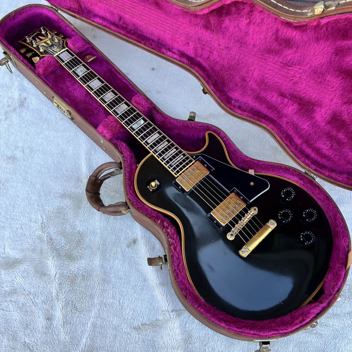 【1990年製】Gibson(ギブソン)Les Paul CUSTOM(レスポールカスタム)S/N 92820438 ハードケース付拍卖