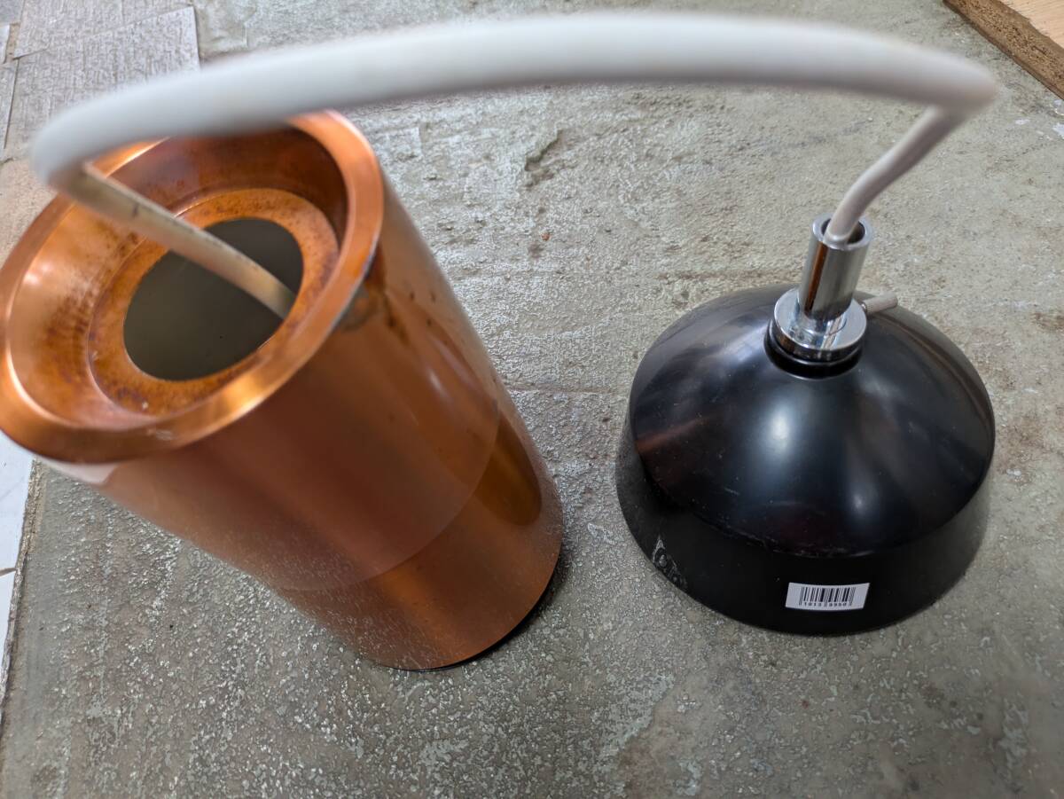 モダン銅色ペンダントライト 現状品 10139950-459380拍卖