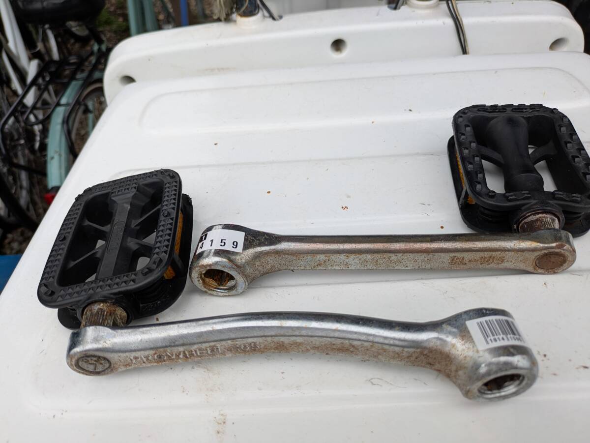 ジャンク自転車パ-ツ ペダル クランク 現状品 10141595-45952拍卖