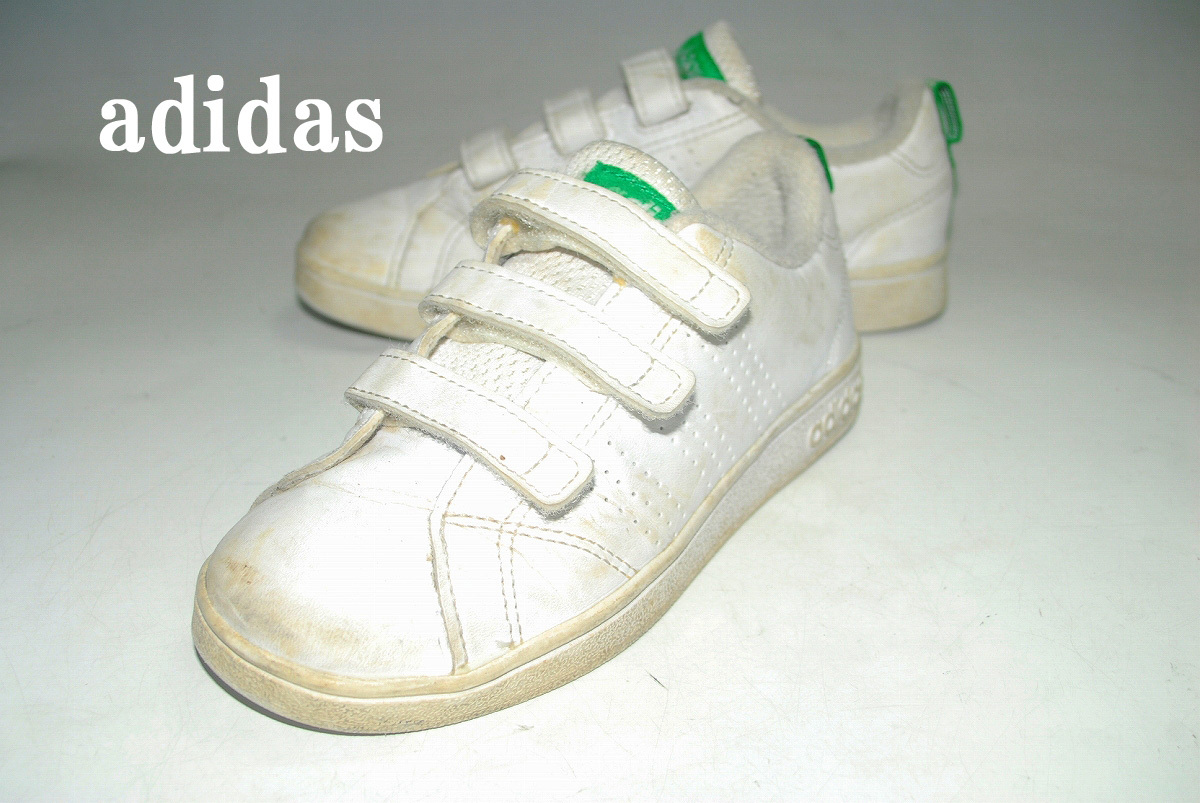 ATX2788/期間限定!最終価格!早い者勝ち!アディダス/adidas/19㎝/白/ホワイト/ロー/良品/存在感抜群!洗練されたデザイン!拍卖