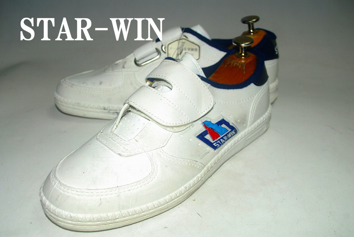 ATX2786/完全売り切り!最終価格!早い者勝ち!STAR-WIN◆白/ホワイト/25.5㎝/ロー/使い勝手抜群!スニーカー!拍卖