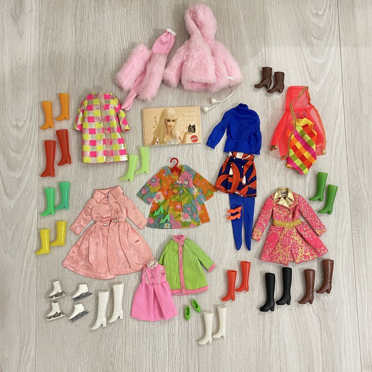 マテル ヴィンテージ バービー フランシー スキッパー 洋服 ドレス 人形 ドール 衣装 アウトフィット モッズ ツイスト ブライス拍卖