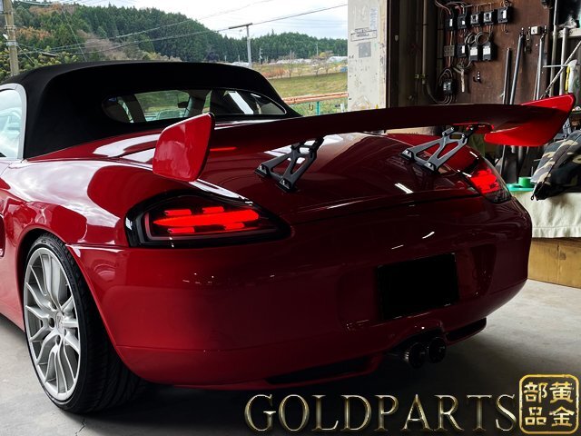 ★遂に発売開始★ 流れるウインカー PORSCHE986 ボクスター 718スタイル ファイバーフルLEDテール ポルシェ986 欧州車拍卖