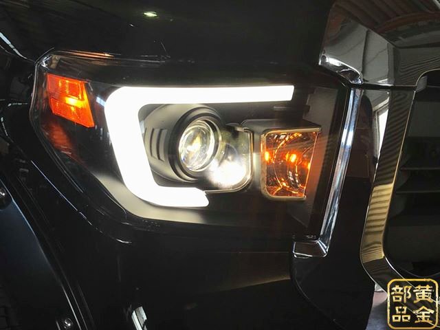 車検に タンドラ★LEDモデル★日本光軸 【正規品】 2014~ USトヨタ タンドラ ファイバーLED ヘッドライト TUNDRA SUV LEDテールと拍卖