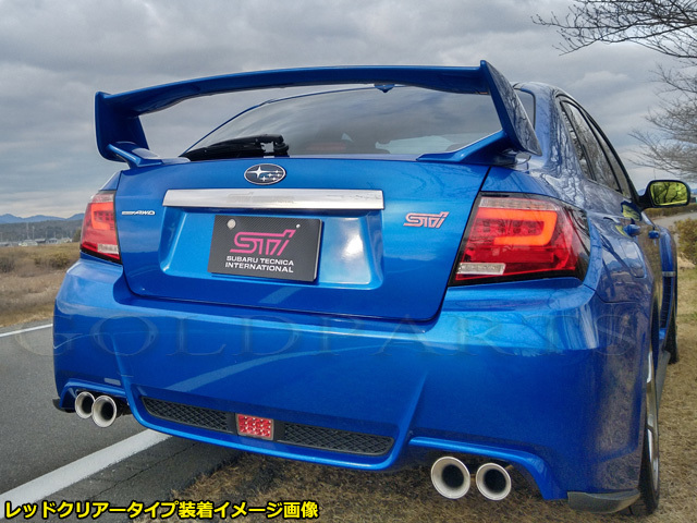 送料無料【正規品】GE/GV系 4D インプレッサ WRX STI セダン 08y~14y ファイバーLEDテール 流れるウインカー アネシス C型/D型 拍卖
