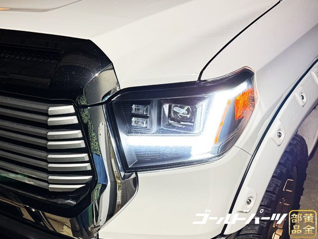 日本光軸★フルLEDモデル★日本光軸【正規品】2014~ USトヨタ タンドラ ファイバーLED ヘッドライトV3 TUNDRA SUV LEDテールと拍卖