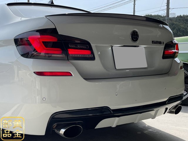 先行販売【正規品】BMW 5シリーズ F10/F18/M5 G30スタイル ファイバーLEDテールランプ 2011y~2017y 修理・補修にも 流れるウインカー拍卖