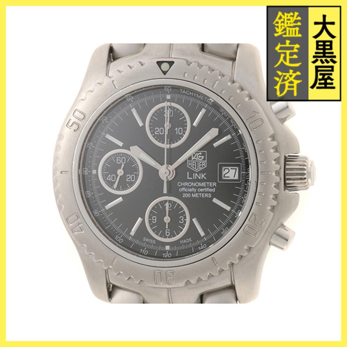 TAG HEUER タグ・ホイヤー リンク CT5111.BA0550 SS 自動 ブラック 男性用/Men's watches拍卖