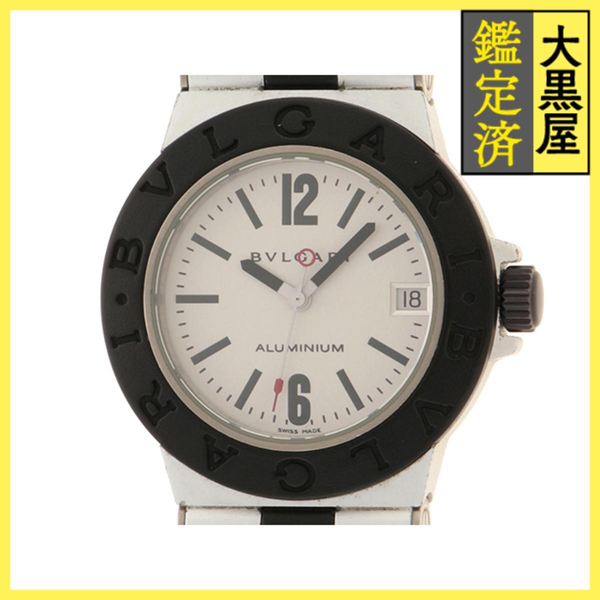 BVLGARI ブルガリ アルミニウム AL32TA アルミニウム/ラバー シルバー 女性用/Ladies watches拍卖