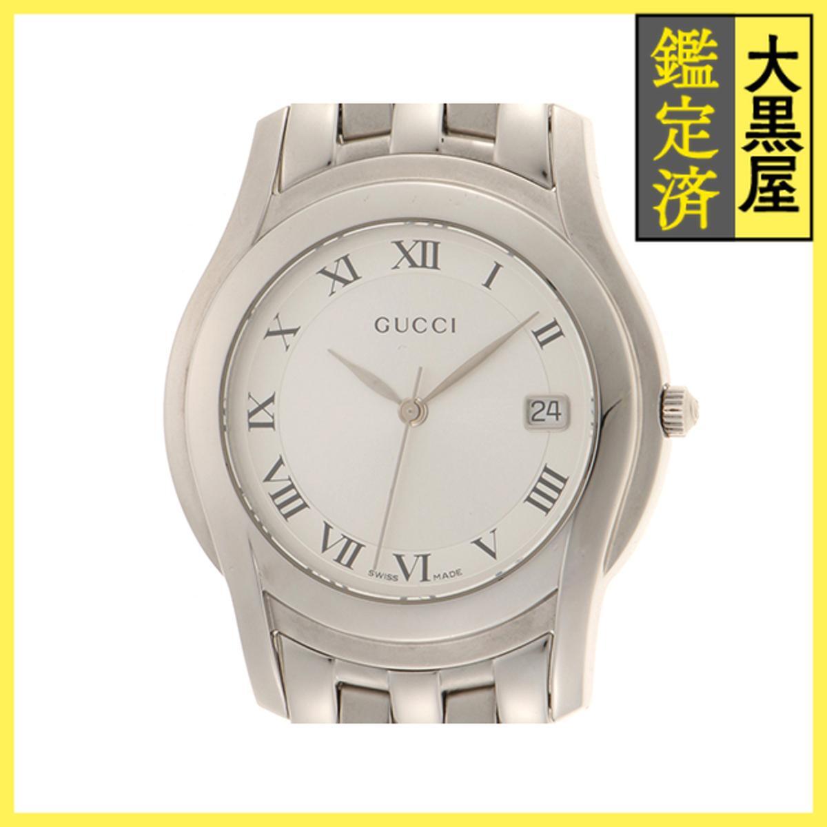 Gucci グッチ ウォッチ 5500M SS シルバー 男性用/Men's watches拍卖