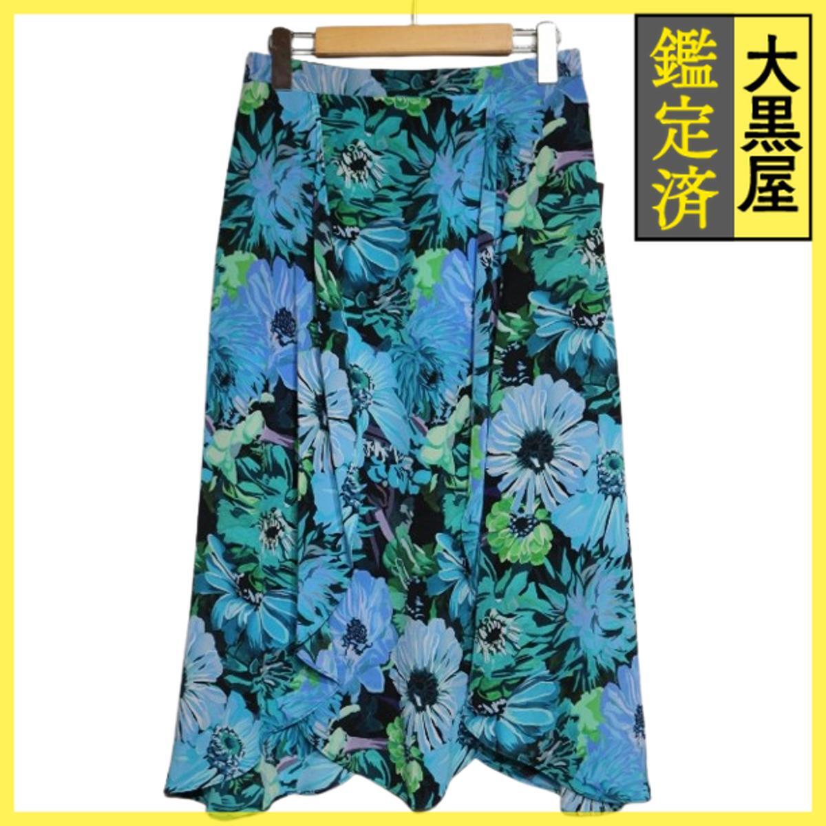 STELLA MCCARTNEY ステラマッカートニー 衣類 スカート レディース36 ブルー/マルチ シルク 604503 3AS201拍卖