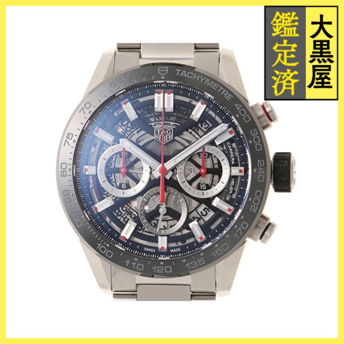 TAG HEUER タグ・ホイヤー カレラ CBG2010.BA0662 SS 自動 スケルトン 男性用/Men's watches拍卖