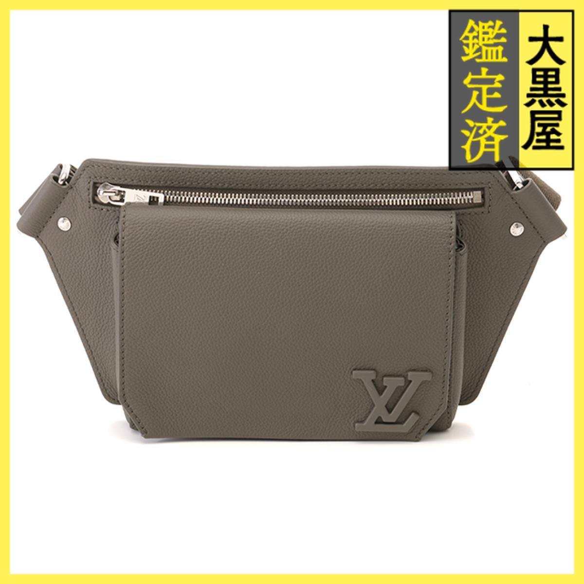 LOUIS VUITTON ルイヴィトン テイクオフ・スリング LVアエログラム カーキ M21364 2143100511637拍卖