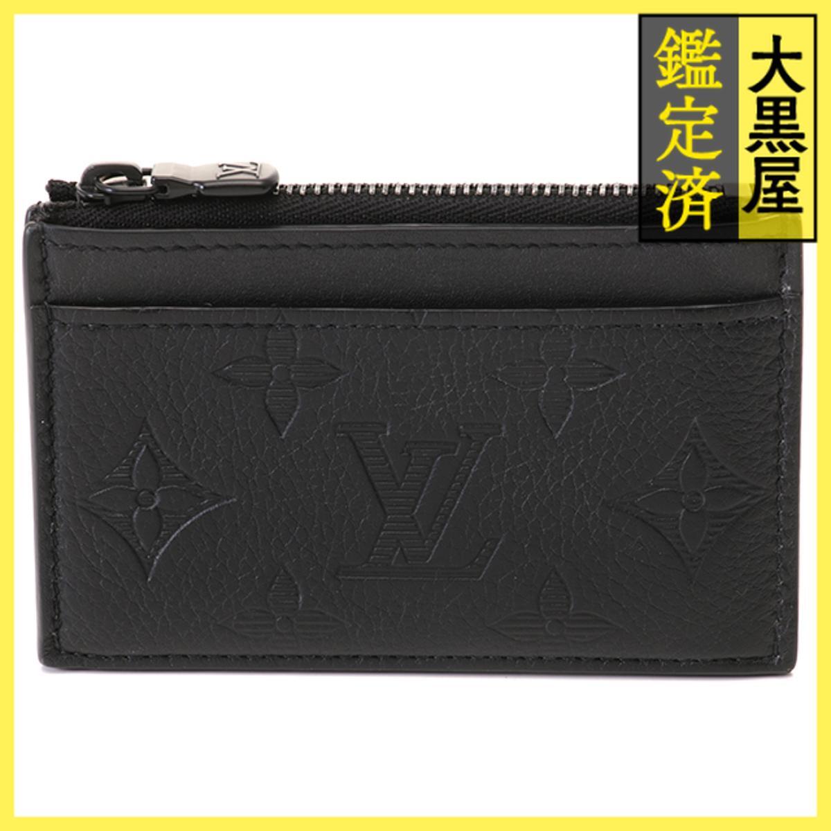 LOUIS VUITTON ルイ・ヴィトン コインカード・ホルダー モノグラム・シャドウ ノワール M82245 2147200546070拍卖
