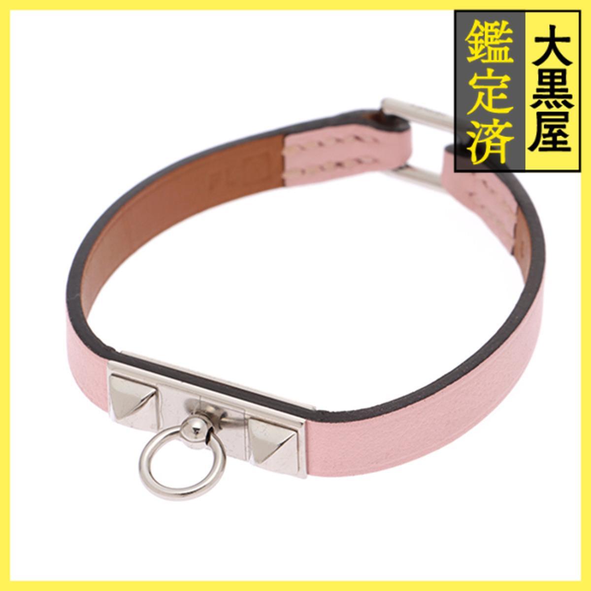 Herm〓s エルメス リヴァル・ミニ ピンク/SV □R刻印(2014年頃)拍卖