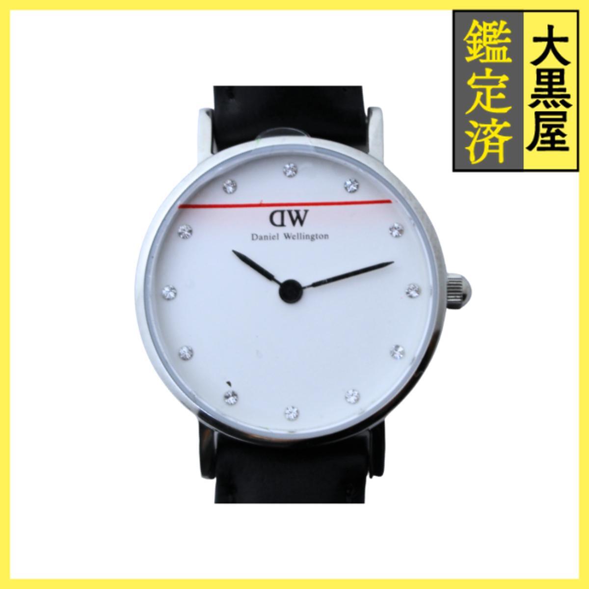 Daniel Wellington ダニエル・ウェリントン - DW00100068 SS/カワ ホワイト/12PD 女性用/Ladies拍卖
