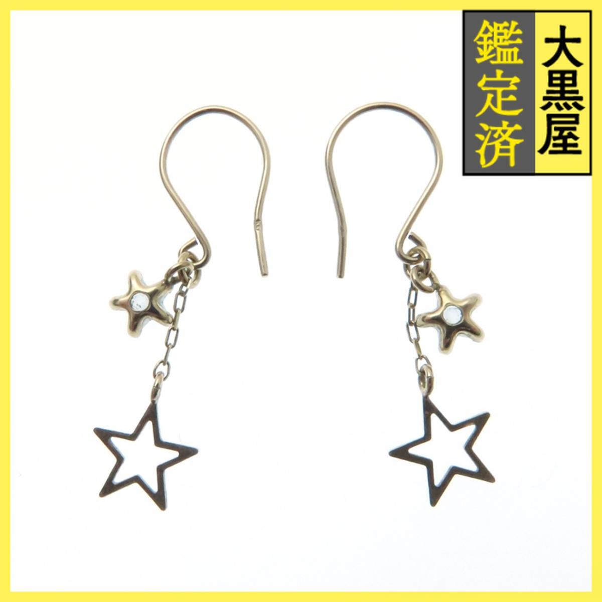 JEWELRY ノンブランドジュエリー 貴金属・宝石 K10イエローゴールド イロイシ 約0.4g 約2.2cm 2141300453443拍卖