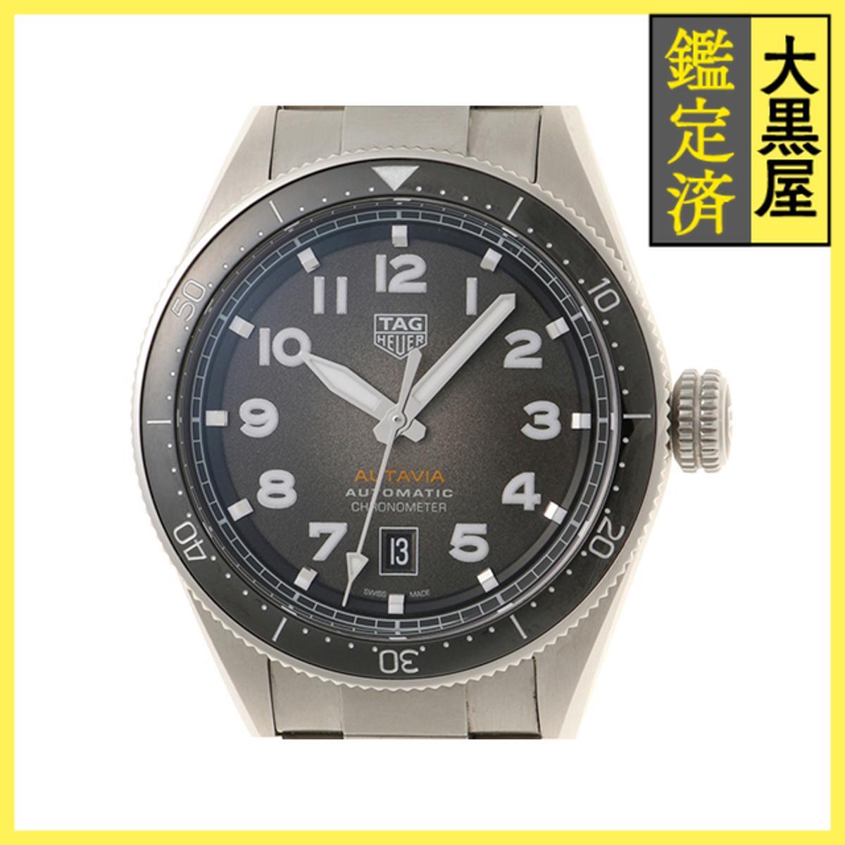 TAG HEUER タグ・ホイヤー オータヴィア WBE5114 SS 自動 ブラウン 男性用/Men's watches拍卖
