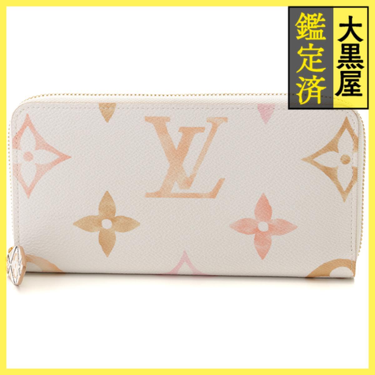 LOUIS VUITTON ルイ・ヴィトン ジッピー・ウォレット モノグラム・ジャイアント ベージュ拍卖
