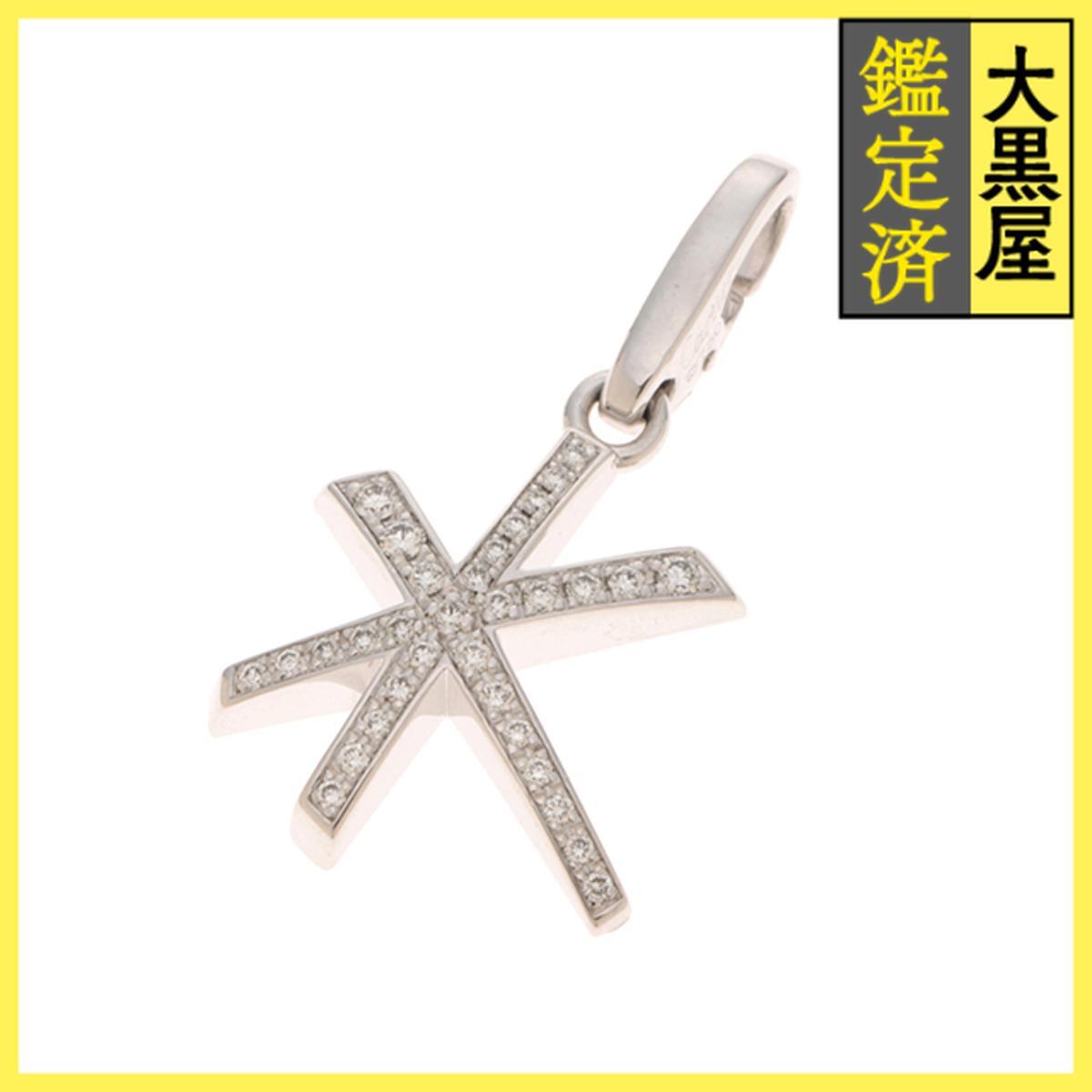 CARTIER カルティエ エトワールシャンゼリゼチャーム K18ホワイトゴールド ダイヤモンド B3008500 約4.6g拍卖