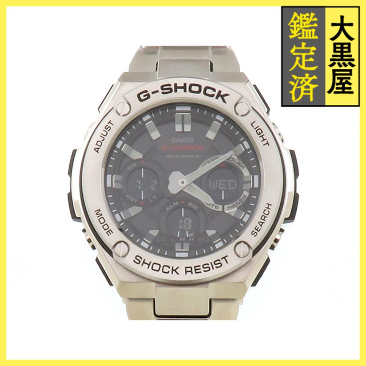 CASIO カシオ G-SHOCK GST-W110D-1AJF SS/樹脂 ブラック 男性用/Men's watches拍卖