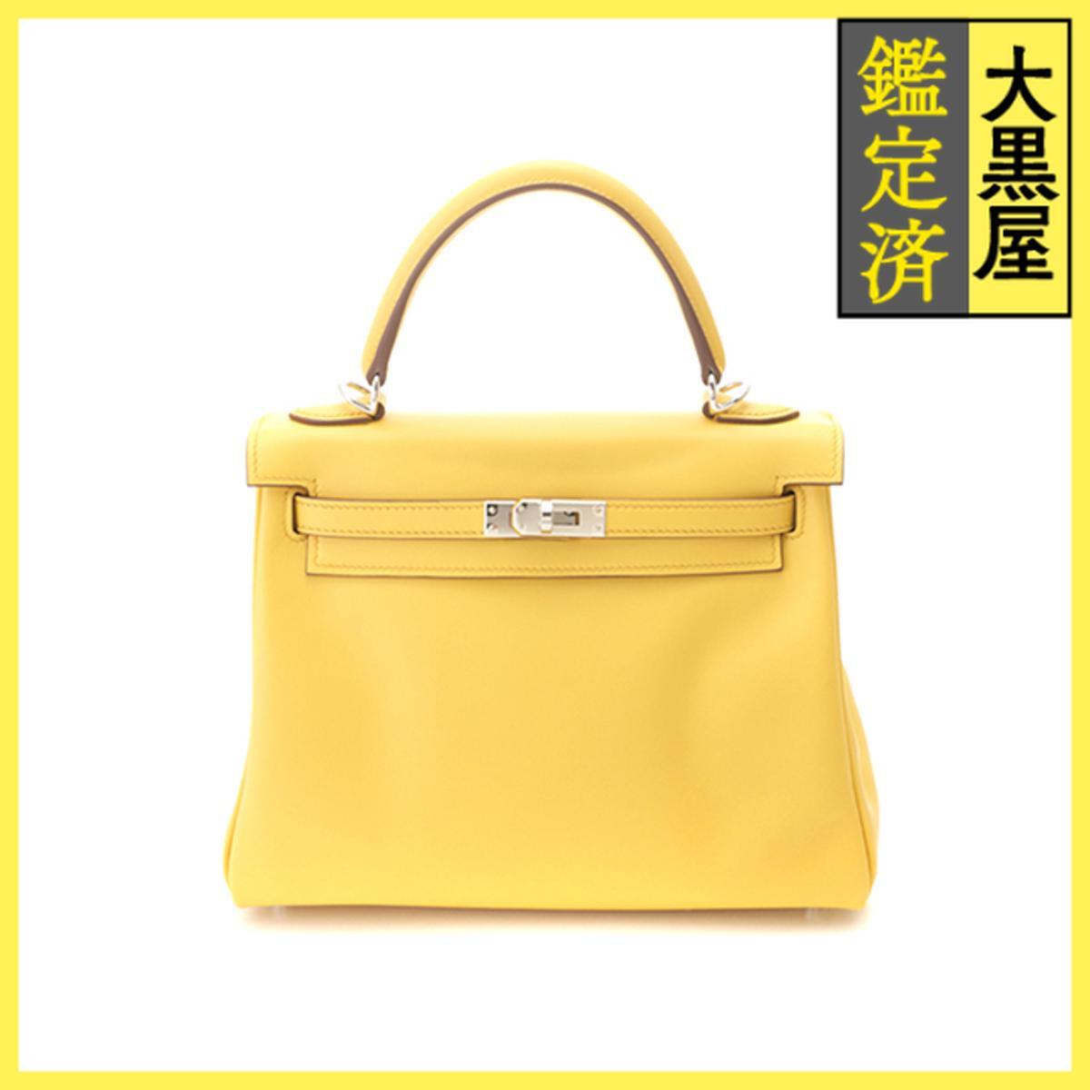 HERMES エルメス ケリー25 サン/SV ヴォースウィフト W刻印(2024)拍卖