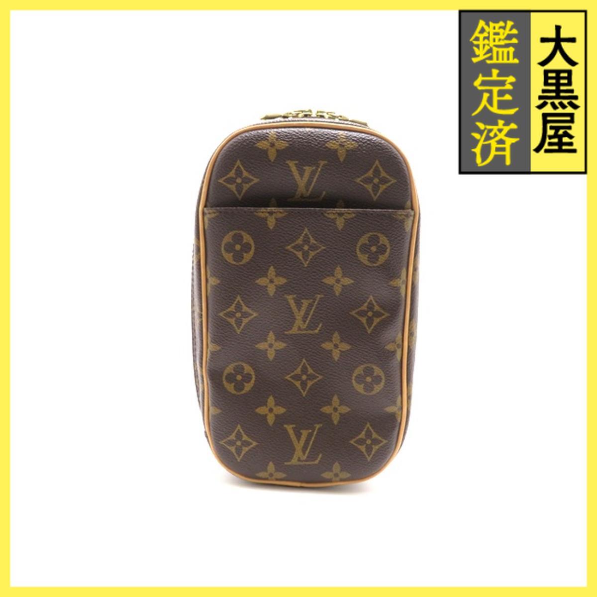 LOUIS VUITTON ルイ・ヴィトン モノグラム ポシェット・ガンジュ M51870 ウエストバッグ拍卖