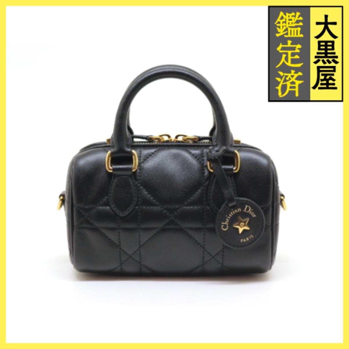 Dior ディオール 2wayバッグ Dior Groove 17 バッグ Nano ブラック カーフ S4000UBOL_M900拍卖