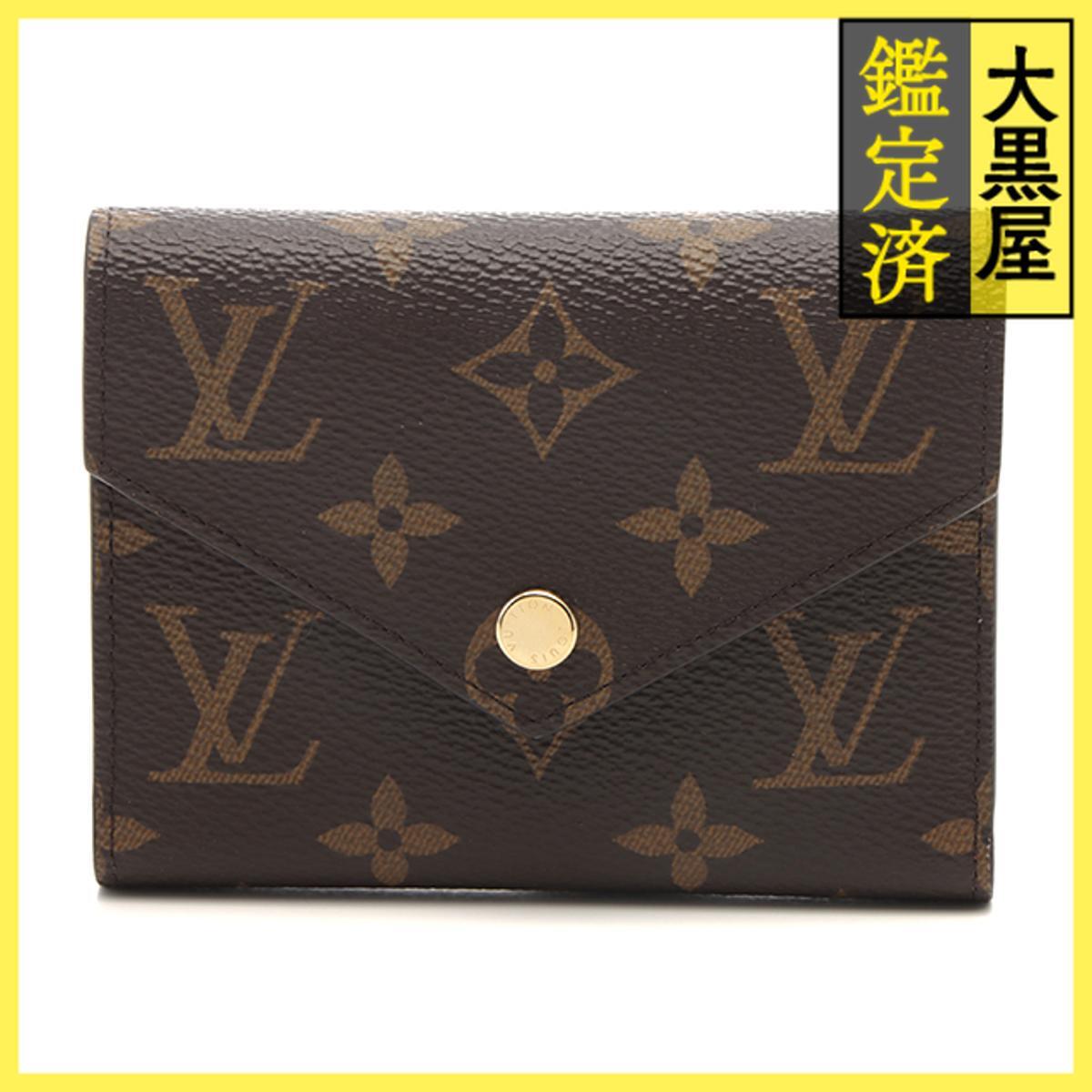 LOUIS VUITTON ルイヴィトン ポルトフォイユ・ヴィクトリーヌ モノグラム・キャンバス M41938 2141300455546拍卖