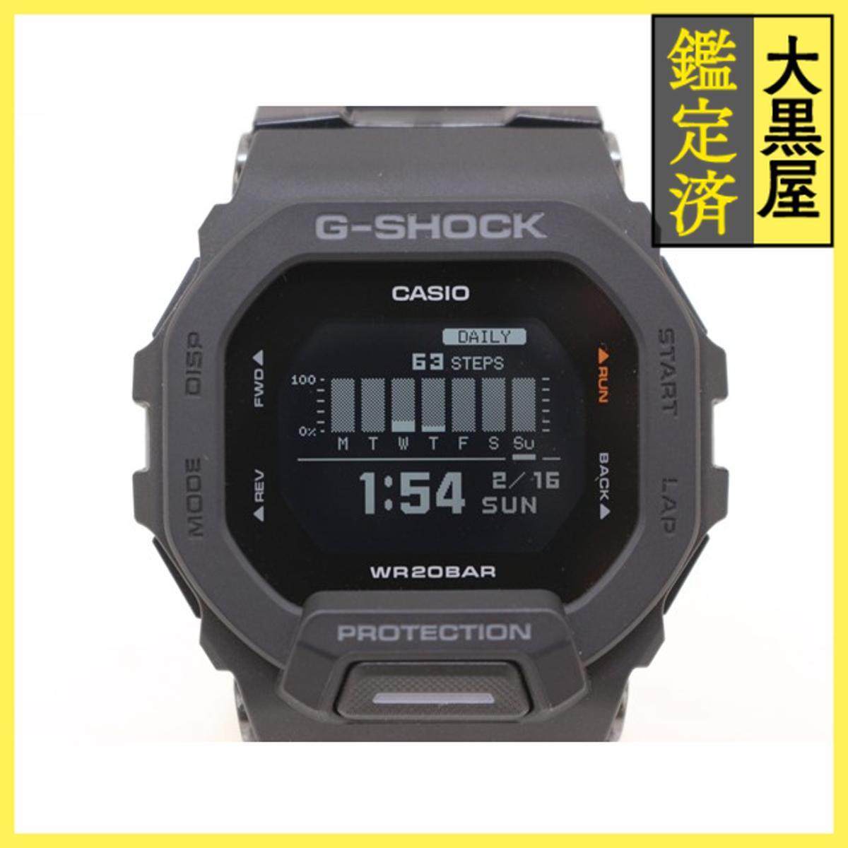 CASIO カシオ G-SHOCK GBD-200-1JF SS/ラバー デジタル 男性用/Men's watches拍卖