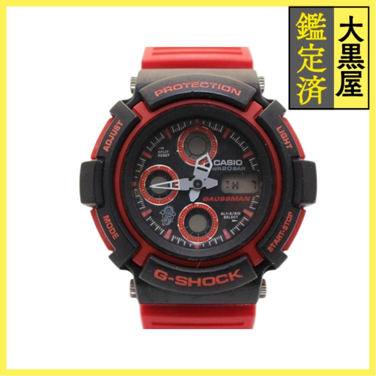 CASIO カシオ G-SHOCK AW-571E-4A2T SS/ラバー ブラック/デジタル 男性用/Men's watches拍卖