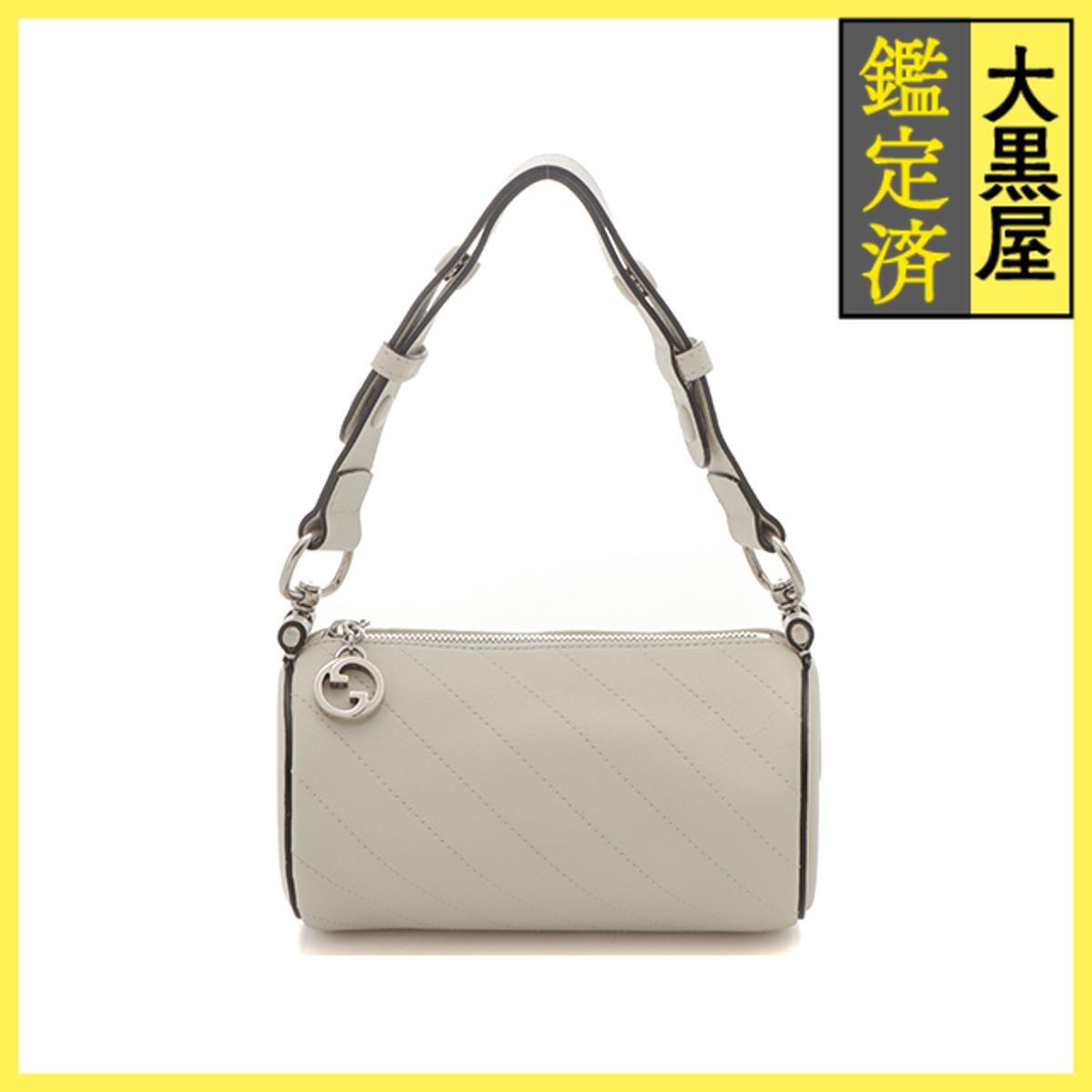 GUCCI グッチ ブロンディ ワンショルダーバッグ ホワイト レザー 2147200552934拍卖