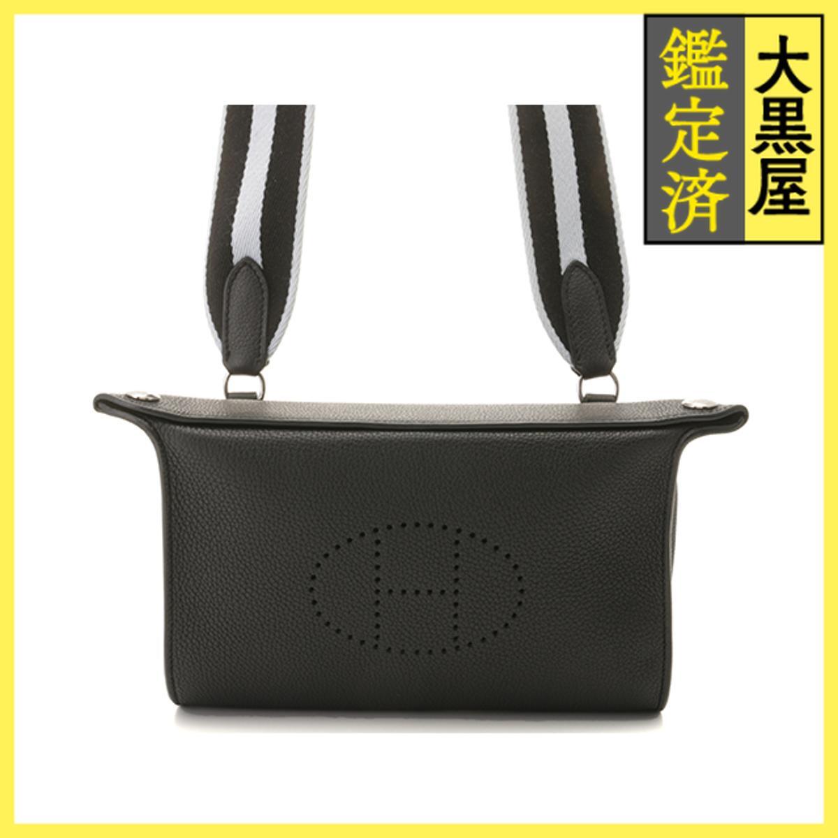 HERMES エルメス ヴィドポッシュショルダーバッグ ブラックスラッシュSV トゴ B刻印(2023年頃製造)ショルダーバッグ拍卖