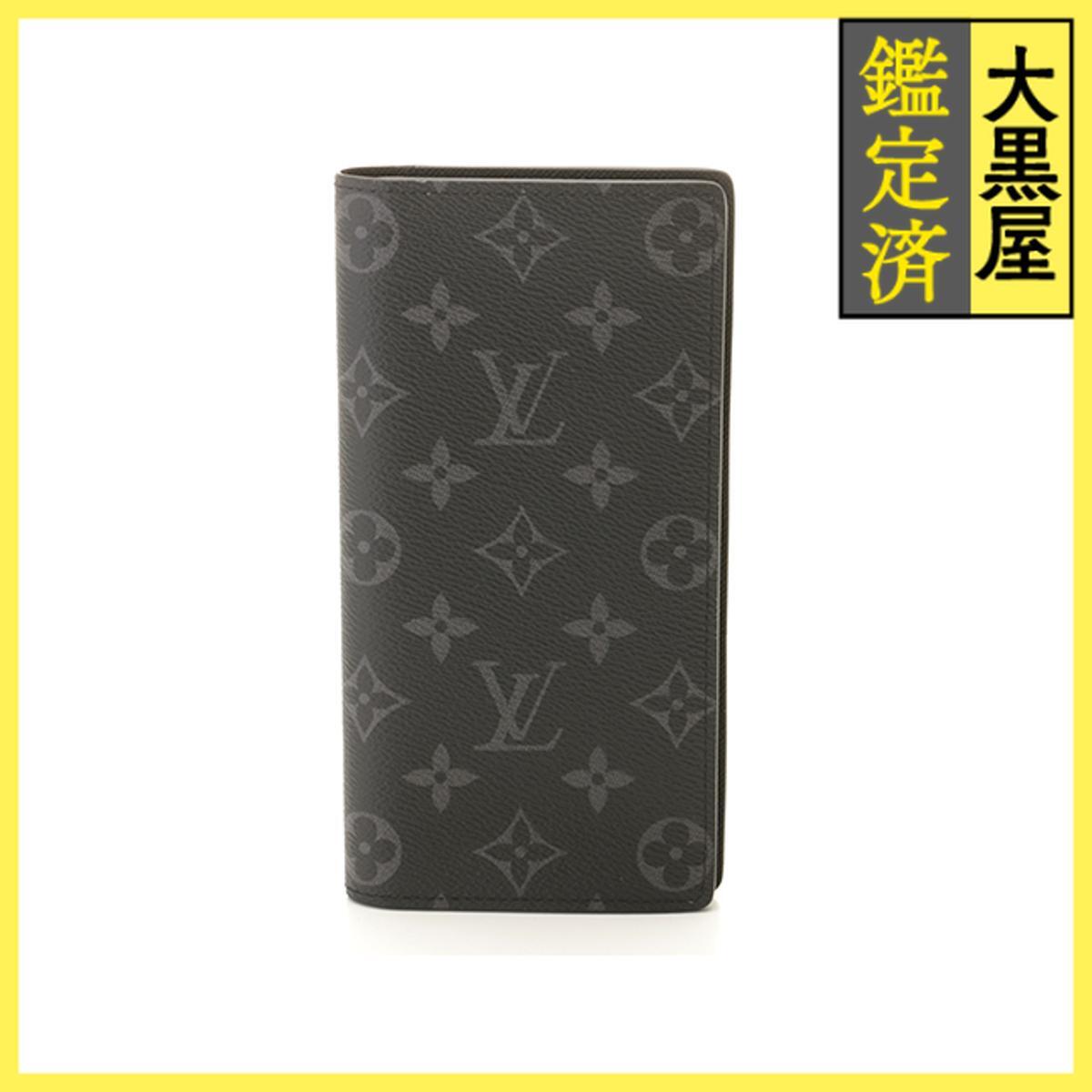 LOUIS VUITTON ルイ ヴィトン ポルトフォイユ・ブラザ モノグラム・エクリプス M61697/TH4189拍卖