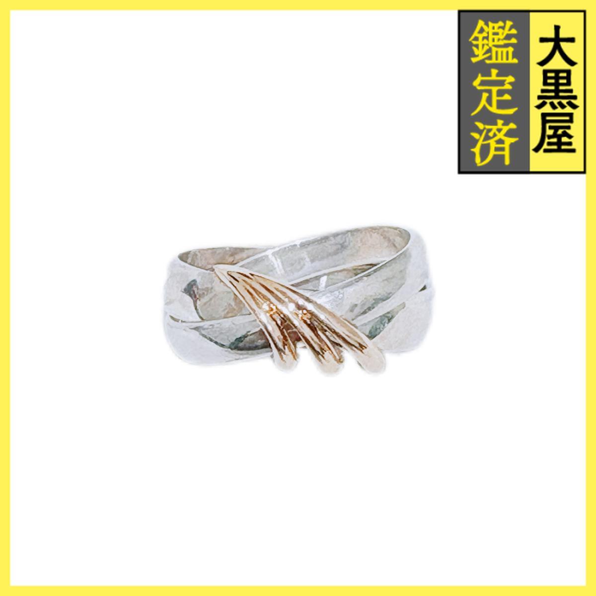 JEWELRY ノンブランドジュエリー リング 指輪 SV K10 シルバー 約2.7g #6.5 2120000344527拍卖