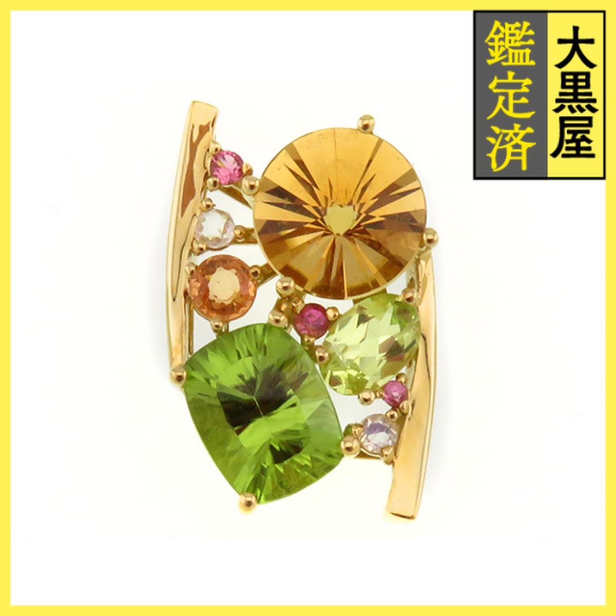 JEWELRY ジュエリー トップ K18 マルチ 約4.5g 2146000434594拍卖