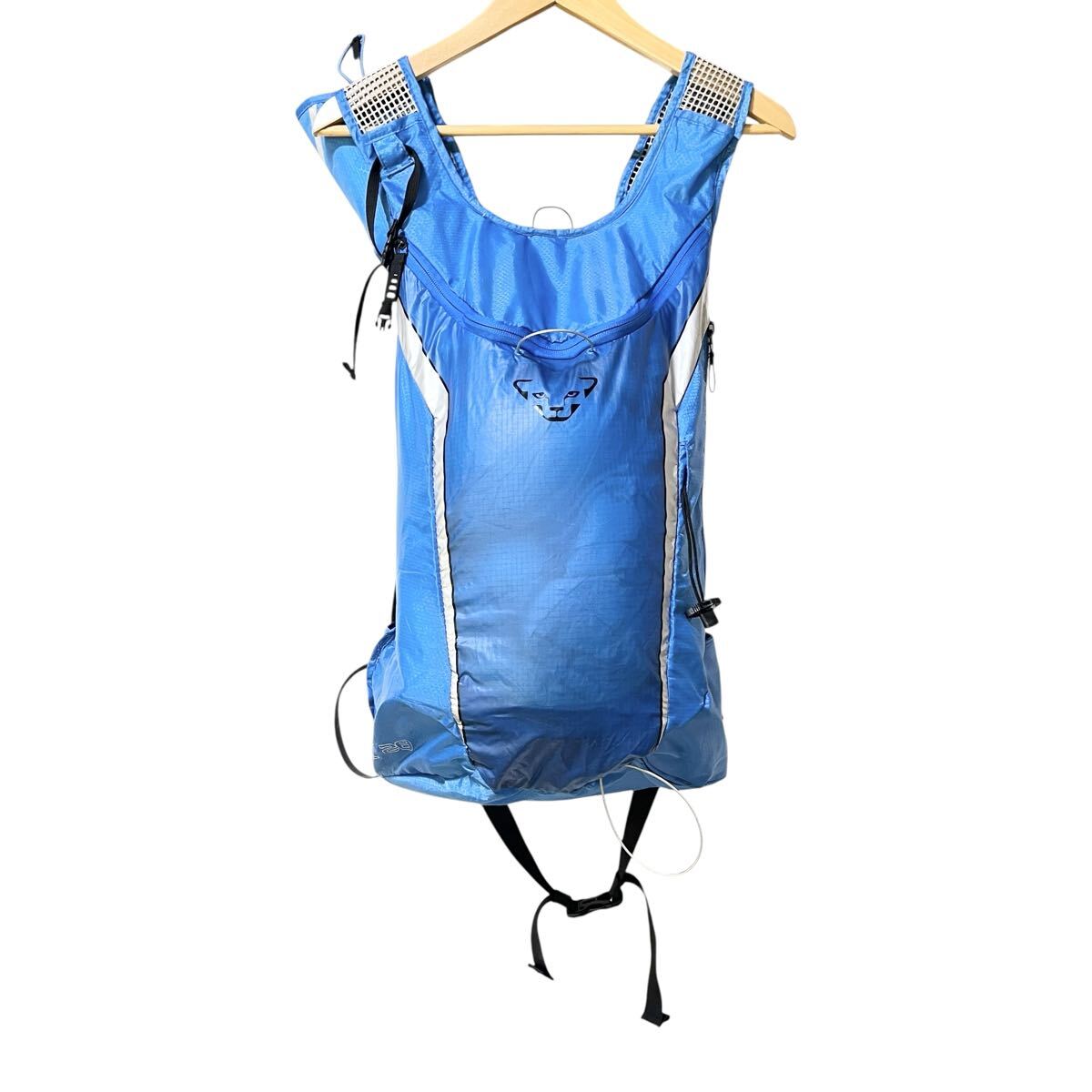 Ye2195cc DYNAFIT ディナフィット RC28 ペットボトルホルダー付き バックパック リュック アウトドア 登山 軽量 ブルー リュックサック拍卖